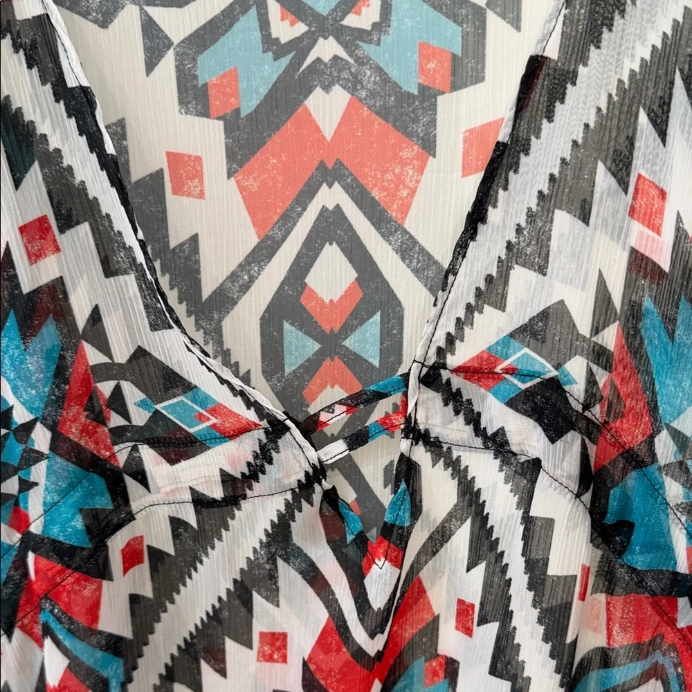 BECCA Coverup Geometric Aztec Print